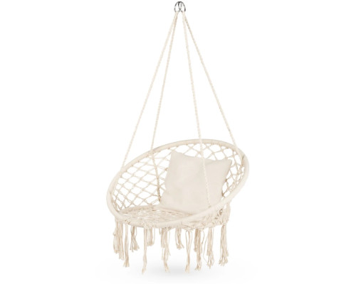 Крісло-гойдалка Boho Outtec XXL - бежева
