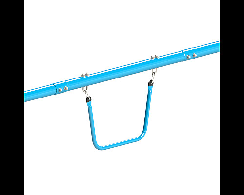Гойдалка п'ятимісна Triple Swing, 294 х 166 х 200 см - синьо-сіра