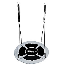 Гойдалка-гніздо підвісна Spoko SP-001, 100 см - сіра