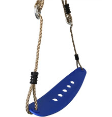 Гойдалка одномісна WCG Elastic, 64 х 15 см - синя