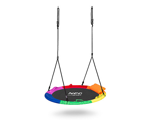 Гойдалка-гніздо Neo-Sport Swingo 100 см, різнокольорова
