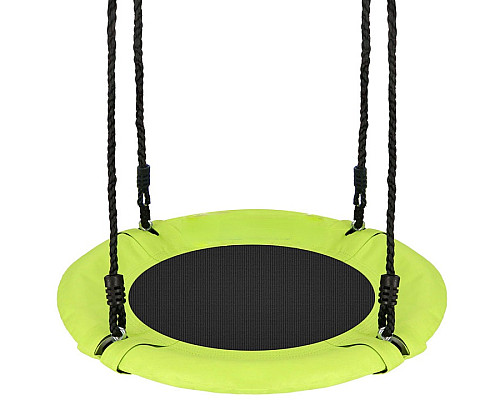 Гойдалка з гніздом лелеки K-Sport NS012, 65 см - зелено-чорна