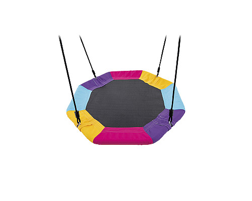 Гойдалка Intex 44125 Гніздо лелеки, 235 x 254 x 200 см - зелено-синя
