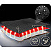 Гойдалка-гніздо Neo-Sport Swingo 110 х 70 см, чорно-червона
