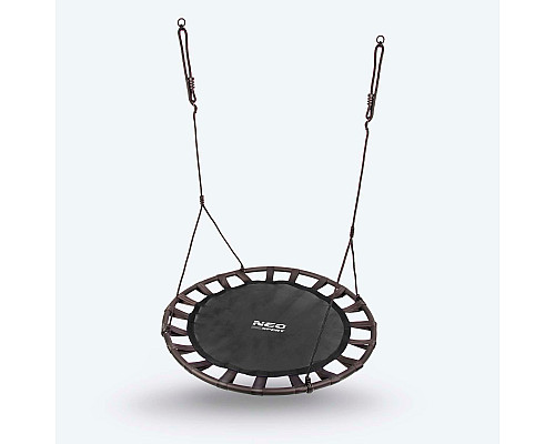 Гойдалка з гніздом лелеки SWINGO XXL, 120 см - чорна