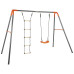 Гойдалка KETTLER SWING COMBI з драбинкою, сіро-помаранчевра