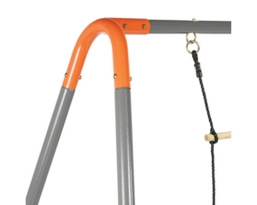 Гойдалка KETTLER SWING COMBI з драбинкою, сіро-помаранчевра