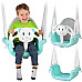 Гойдалка 3-в-1 Ведмежа Ricokids, 130 х 162 см - бірюзова
