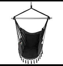 Гамак-крісло DiVolio Fira, 150 х 120 см - графіт