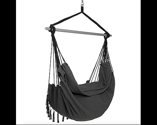 Гамак-крісло DiVolio Fira, 150 х 120 см - графіт