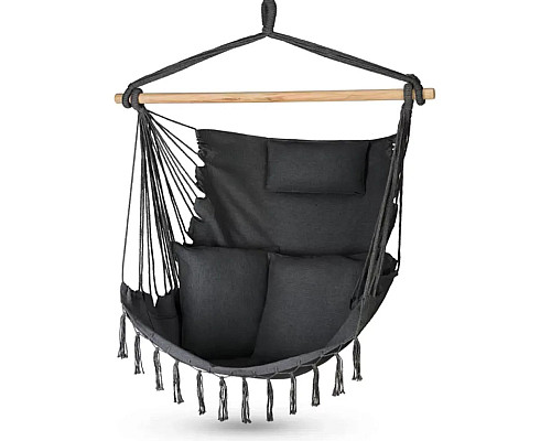 Гамак-крісло Outtec Boho Sois XXL, графітове Гамак-крісло Outtec Boho Sois XXL, графітове