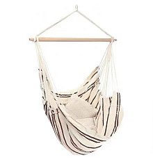 Гамак-крісло одномісне Amazonas Brasil Cappuccino 160 х 130 см - бежеве