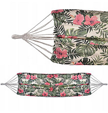 Гамак одномісний Jumi Garden 200 х 80 см - різнокольоровий + чохол