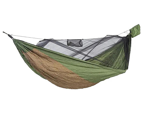 Гамак Amazonas Adventure Hero XXL 305 х 160 см - коричнево-зелений Гамак Amazonas Adventure Hero XXL 305 х 160 см - коричнево-зелений