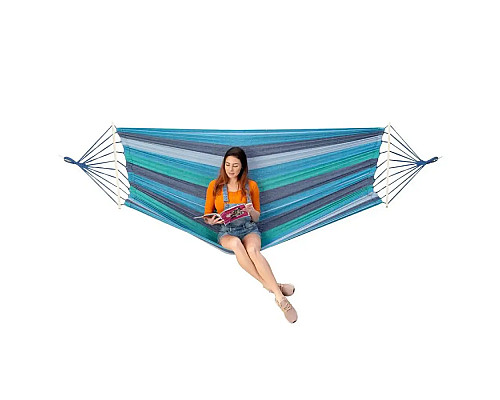 Гамак одномісний NILS CAMP NC9004, 265 х 150 см - блакитний