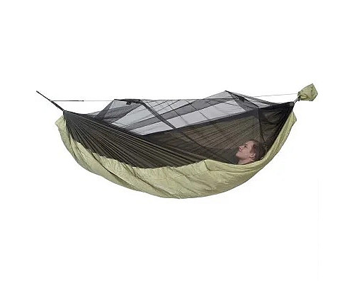 Гамак одномісний Amazonas Moskito-Traveller Quilted 275 х 140 см - зелений