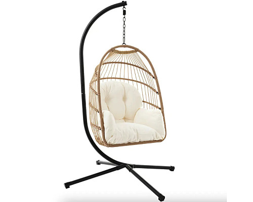 Крісло-кокон підвісне DiVolio Beluno, бежеве