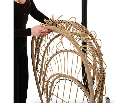 Крісло-кокон підвісне DiVolio Beluno, бежеве