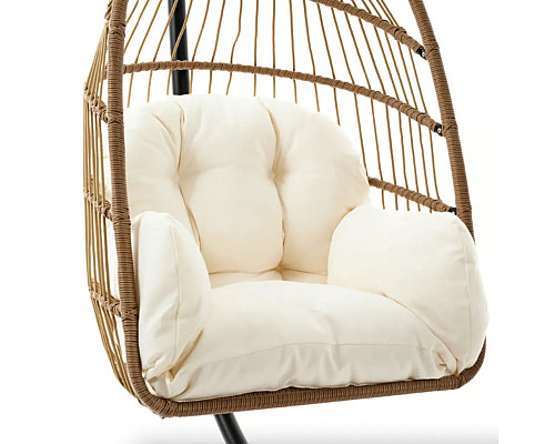 Крісло-кокон підвісне DiVolio Beluno, бежеве