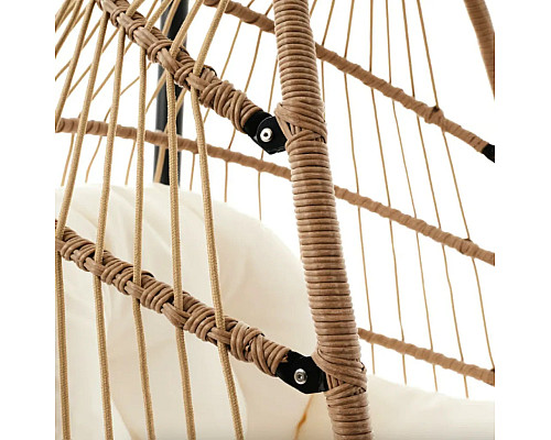 Крісло-кокон підвісне DiVolio Beluno, бежеве