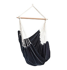 Гамак-крісло підвісне Amazonas Brasil, 160 х 130 см - чорне