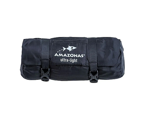 Гамак одномісний Amazonas з москітною сіткою Moskito-Traveller Extreme, 275 х 140 см - чорний
