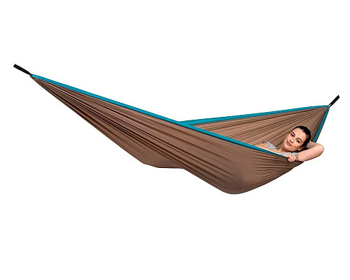 Гамак двомісний Amazonas Silk Traveller XL, 295 х 150 см - коричневий