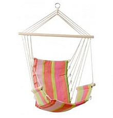 Підвісне крісло Amazonas Palau bubblegum 120 х 50 см - рожево-зелене