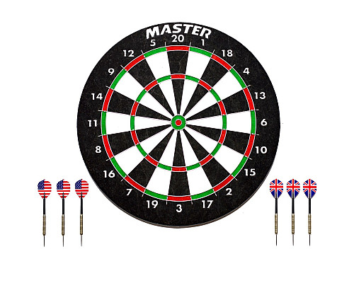 Дартс сизалевий MASTER Grader - 45 см