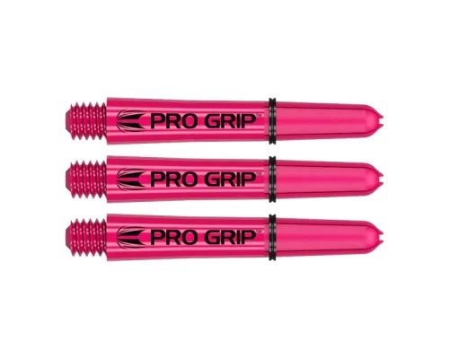 Наконечники для дротиків Shaft Target Pro Grip Pink Short – 3 шт