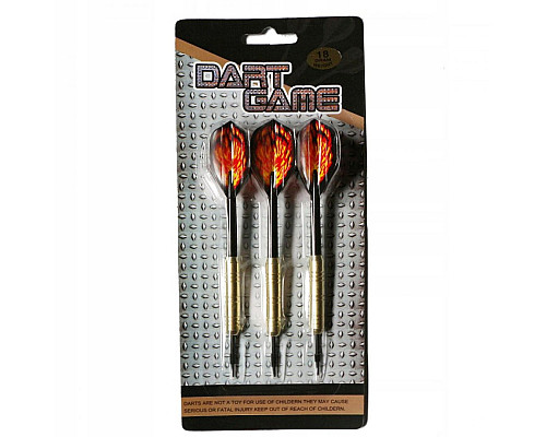 Дротики для дартсу MASTER Plated Brass - 3 шт