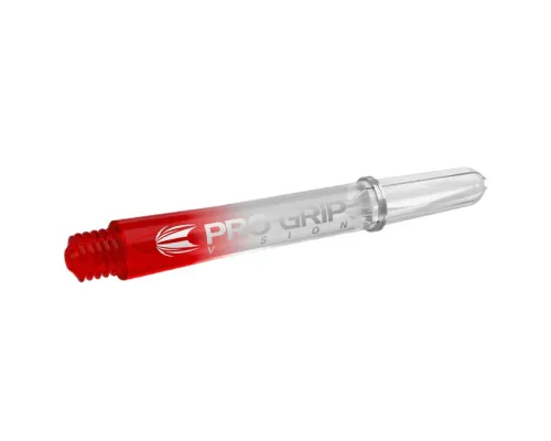 Наконечники для дротиків Shaft Target Pro Grip Vision Red Intermediate – 3 шт