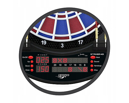 Дартс електронний CARROMCO Striker 401 - 41,7 см Дартс електронний CARROMCO Striker 401 - 41,7 см