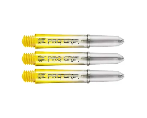 Наконечники для дротиків Shaft Target Pro Grip Vision Yellow Short – 3 шт