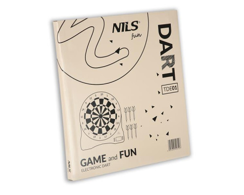 Дартс електронний NILS FUN TDE01 - 33,5 см Дартс електронний NILS FUN TDE01 - 33,5 см