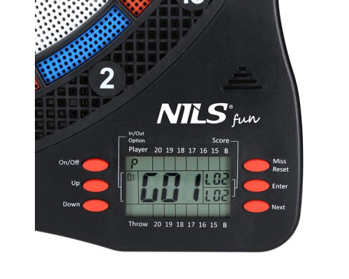 Дартс електронний NILS FUN TDE01 - 33,5 см Дартс електронний NILS FUN TDE01 - 33,5 см