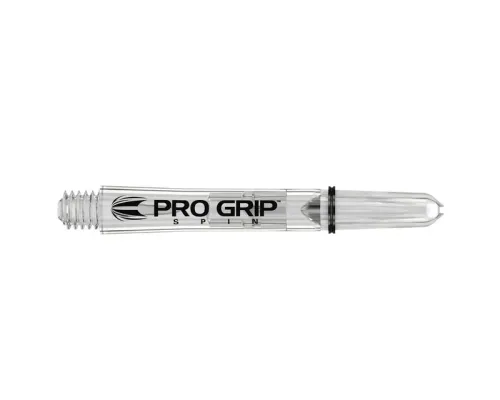 Насадки  для дротиків Target Pro Grip Spin Clear Intermediate, 3 шт