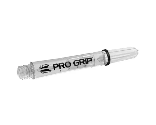 Насадки  для дротиків Target Pro Grip Spin Clear Intermediate, 3 шт