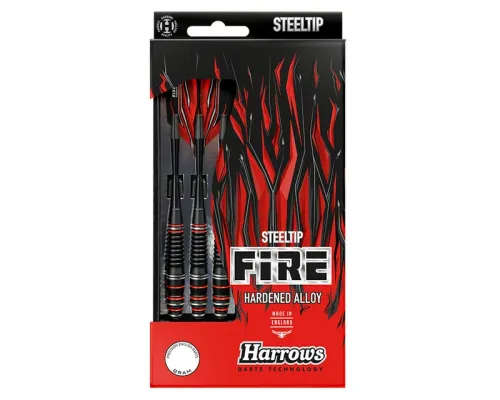 Дротики для дартсу Harrows Fire High Grade Alloy Steel – 3-Pack