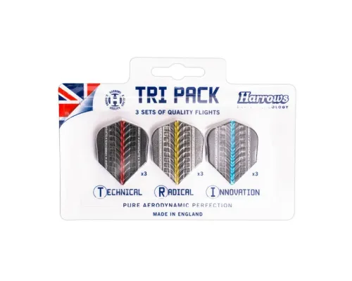 Хвостики польотні Flights Harrows Supergrip Tri Pack