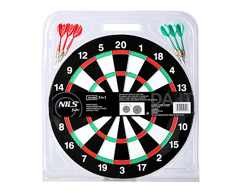 Дартс двосторонній NILS FUN TDN05 - 38 см