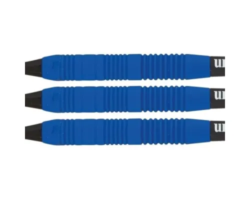 Дротики Unicorn Core Plus Rubberised Brass Blue, 3 шт