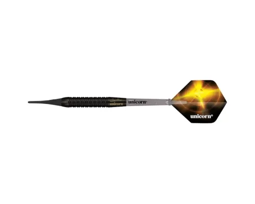 М'які дротики Unicorn WC Black Brass Gary Anderson, 3 шт