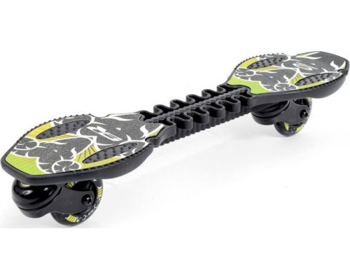 Скейтборд Street Runner waveboard (RS-03-1) - чорно-зелений