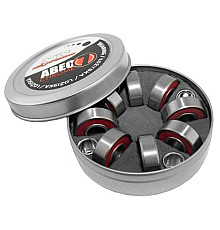 Хромові підшипники у металевій коробці ABEC-7 RS NILS EXTREME - червоні/8 шт.