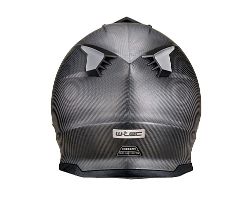 Шолом для мотокросу W-TEC Crosscomp розмір S 55-56 см, сірий