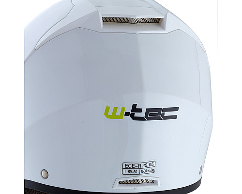 Шолом мотоциклетний W-TEC Vexamo PP Pinlock розмір XL 61-62 см, білий