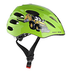 Дитячий шолом NILS EXTREME MTW01 LED розмір XS 44-48 см, зелений