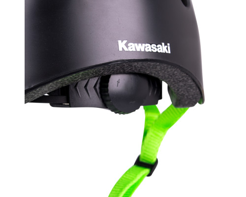 Шолом для роликів/скейтборду/велосипедів Kawasaki Kalmiro - розмір LXL(58-62) / чорний