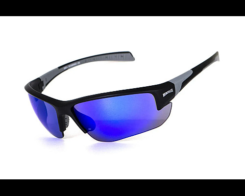 Окуляри захисні спортивні Hercules-7 від Global Vision, сині